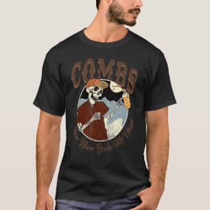 Camiseta Cerveja da Vintage Ocidental dos anos 90 nunca par