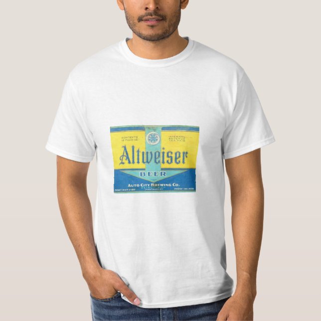 Camiseta Cerveja de Altweiser (Frente)