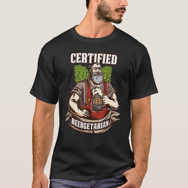 Camiseta Cerveja de Artesanato ergetária (Frente)