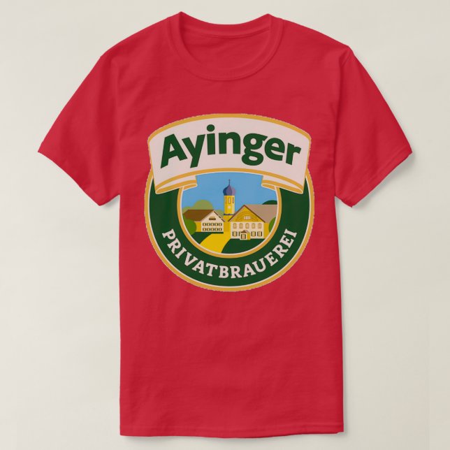 Camiseta Cerveja de ayinger Bavaria (Frente do Design)