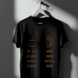 Camiseta Cerveja De Café