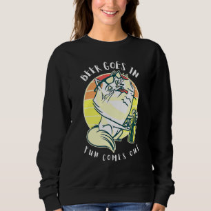 Camiseta Cerveja De Gato Gordo De Bebendo É Divertida Sai D