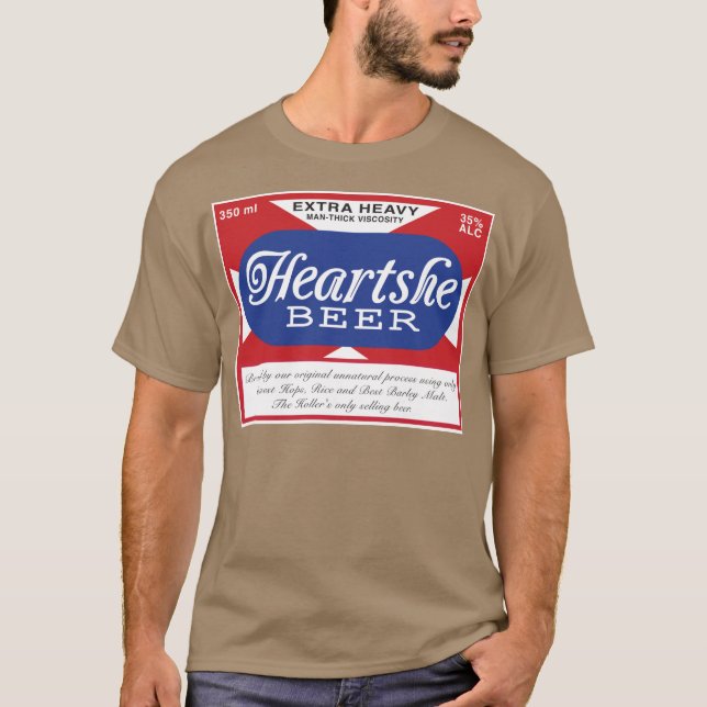 Camiseta Cerveja de Heartshe (Frente)