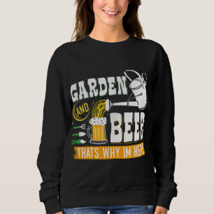 Camiseta Cerveja De Jardim Por Isso Estou Aqui, Um Jardinei