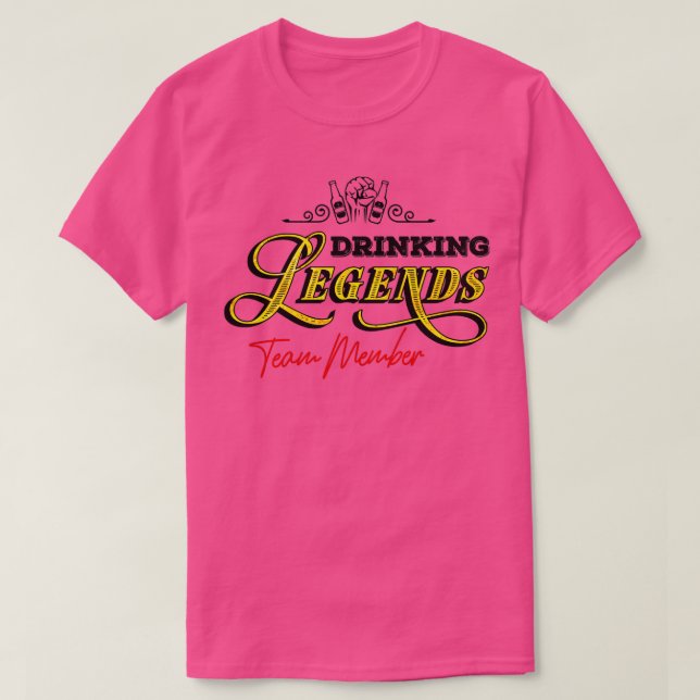 Camiseta Cerveja de Legendas do bebendo (Frente do Design)