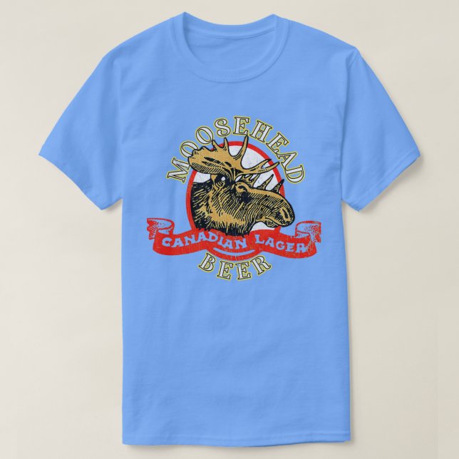 Camiseta Cerveja de Moosehead (Frente do Design)