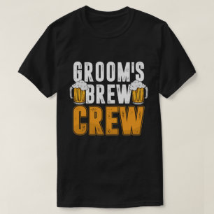 Camiseta Cerveja de Padrinhos de casamento Engraçados da T