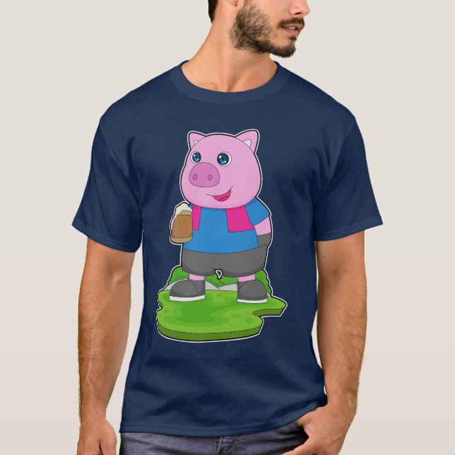 Camiseta Cerveja de Porco (Frente)