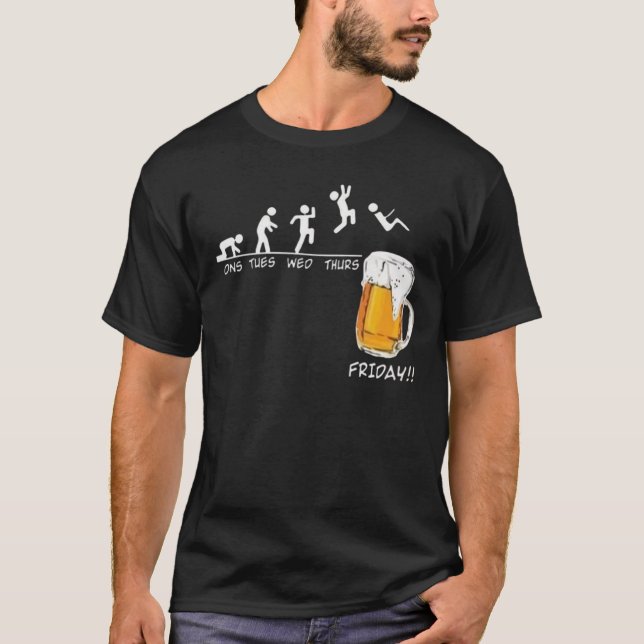 Camiseta Cerveja de Sexta-feira (Frente)
