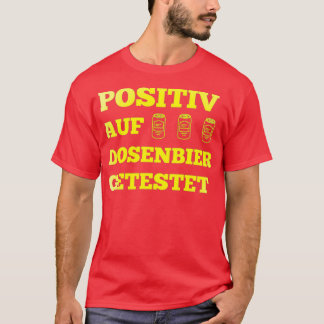 Camiseta Cerveja dizendo álcool de presente de bebendo clás