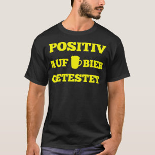 Camiseta Cerveja dizendo que presente engraçado de bebendo