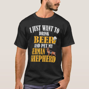 Camiseta Cerveja do Cão Pastor Alemão