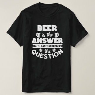 Camiseta Cerveja é a resposta