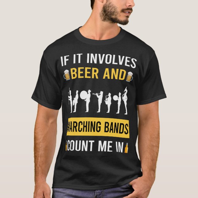 Camiseta Cerveja e Banda Marcial (Frente)
