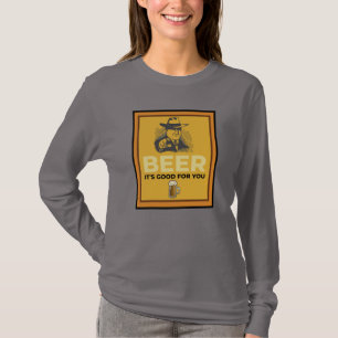 CAMISETA CERVEJA. É BOM PARA VOCÊ.