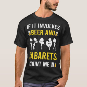 Camiseta Cerveja E Cabarés