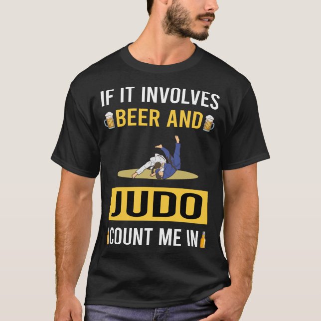 Camiseta Cerveja e Judô (Frente)
