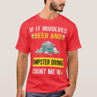 Camiseta Cerveja E Lixeira
