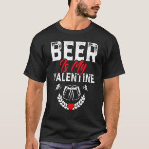 Camiseta Cerveja É Meu Namorados - Adulto Engraçado Anti-Va