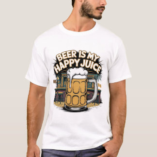 Camiseta Cerveja é meu suco feliz