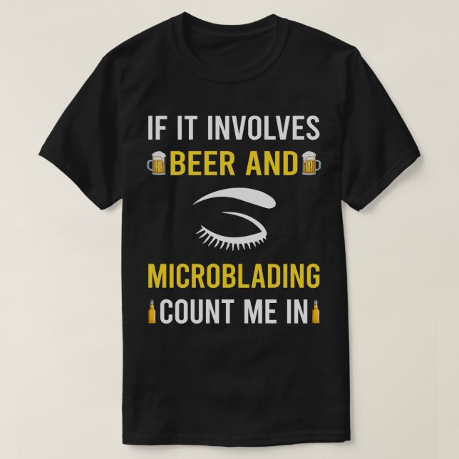 Camiseta Cerveja E Micro Mistura (Frente do Design)