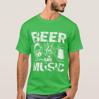 Camiseta Cerveja e Música