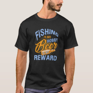 Camiseta Cerveja e pesca - pescador engraçado Premium