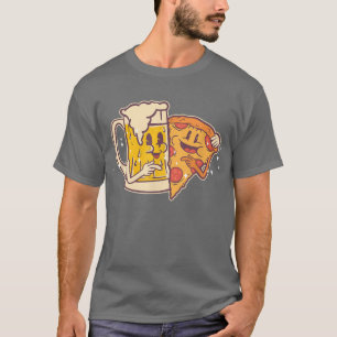 Camiseta Cerveja E Pizza Engraçadas E Engraçadas Pizza 101