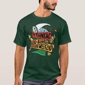 Camiseta Cerveja e Rugby