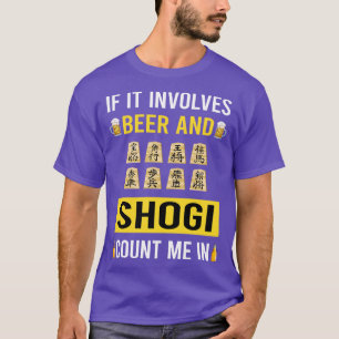 Camiseta Cerveja E Shogi