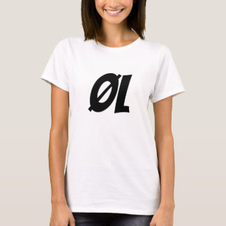 Camiseta Cerveja, em norueguês, Øl
