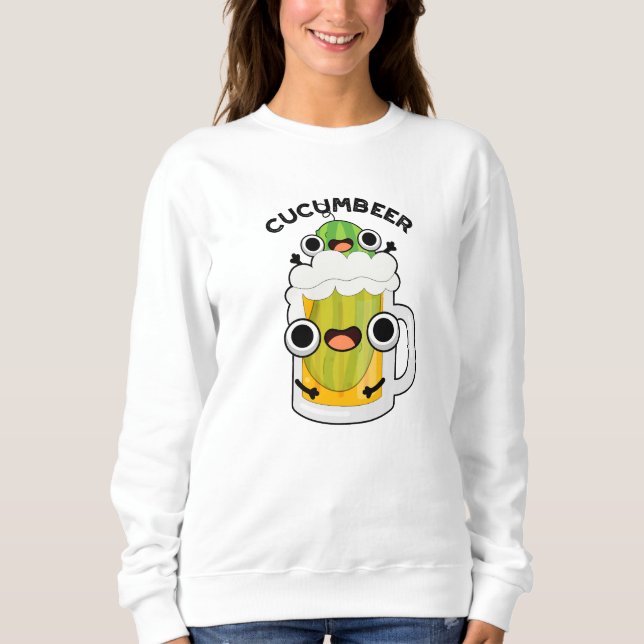 Camiseta Cerveja Engraçada De Cucum Pun (Frente)