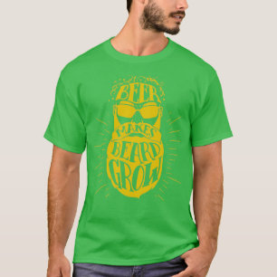 Camiseta Cerveja faz a barba crescer 2
