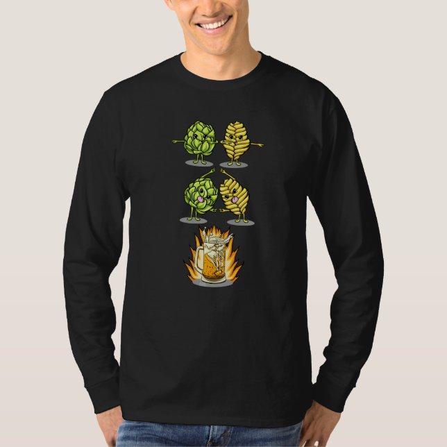 Camiseta Cerveja Fusion Cevada Malte E Lúpulo Cerveja Beben (Frente)