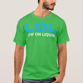 CAMISETA CERVEJA HUMOR BAIXA NO LIQUOR