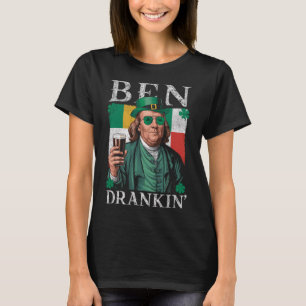 Camiseta Cerveja Irlandesa Ben Drankin - Homens e Mulheres 