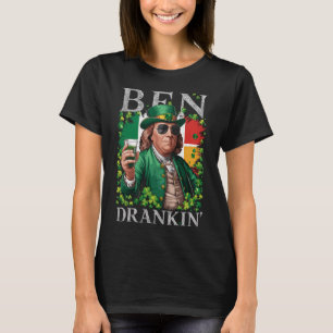 Camiseta Cerveja Irlandesa Ben Drankin - Homens e Mulheres
