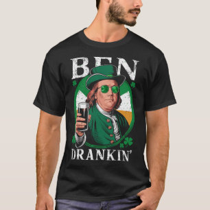 Camiseta Cerveja Irlandesa Ben Drankin - Homens e Mulheres