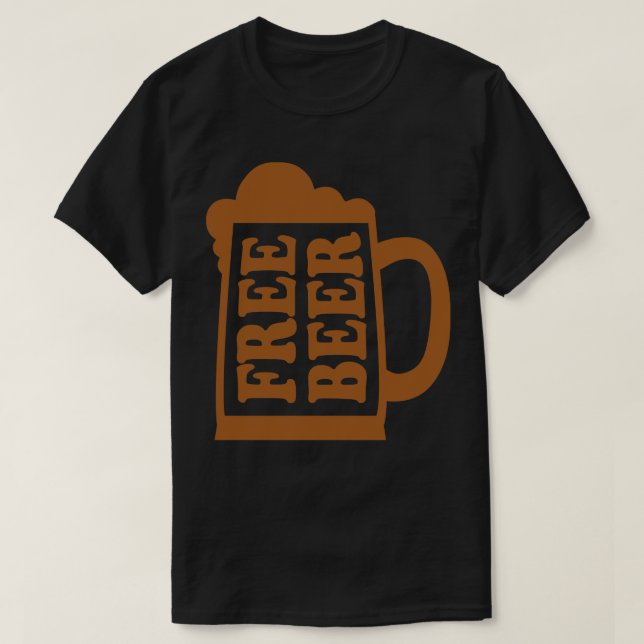 Camiseta Cerveja Livre (Frente do Design)