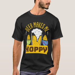 Camiseta Cerveja Me Torna Uma Bebendo Engraçada