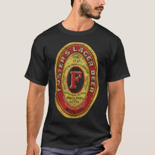 Camiseta Cerveja Mens 70s de Foster's Lager Vintage Brewing