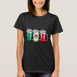 Camiseta Cerveja Mexicana Flag México Cinco De Mayo Men Beb