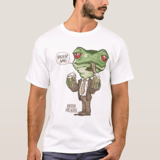 Camiseta Cerveja mim sapo verde por estúdios de Mudge