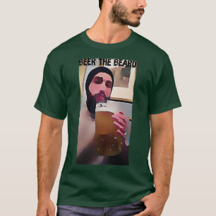 Camiseta cerveja na barba