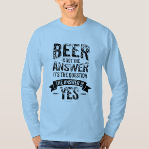 Camiseta Cerveja Não É A Resposta