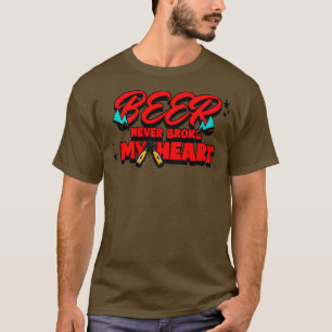 Camiseta cerveja nunca quebrou o humor do meu coração barma
