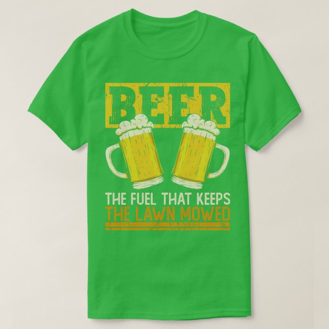 Camiseta Cerveja O Combustível Que Mantém A Cerveja-Moada D (Frente do Design)