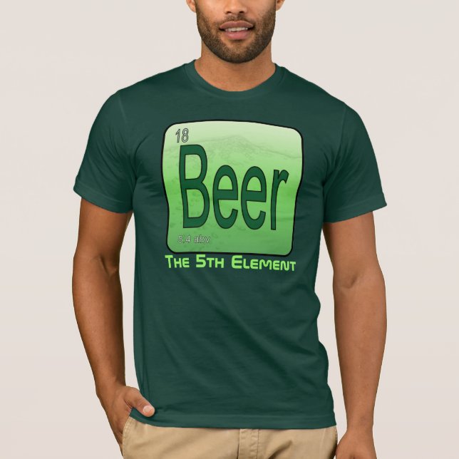 Camiseta Cerveja o quinto elemento (Frente)