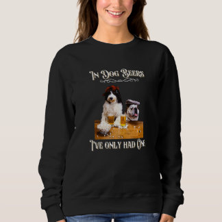 Camiseta Cerveja Para Homens Adultos Cães Engraçados Com Hu