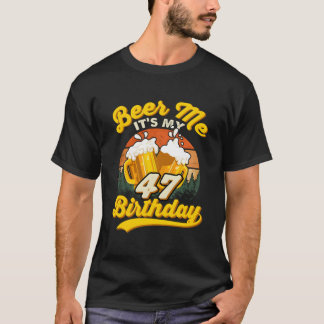 Camiseta Cerveja Para Mim É Meu 47º 47 Bebendo